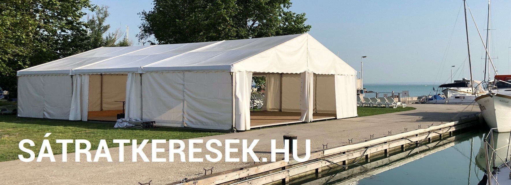 Rendezvény sátor bérlés Budapest