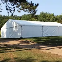 A rendezvénysátor kiválóan alkalmas és nélkülözhetetlen koncertek, fesztiválok, falunapok, lakodalmak, ballagások, sportesemények, partik lebonyolításához. - kiskép